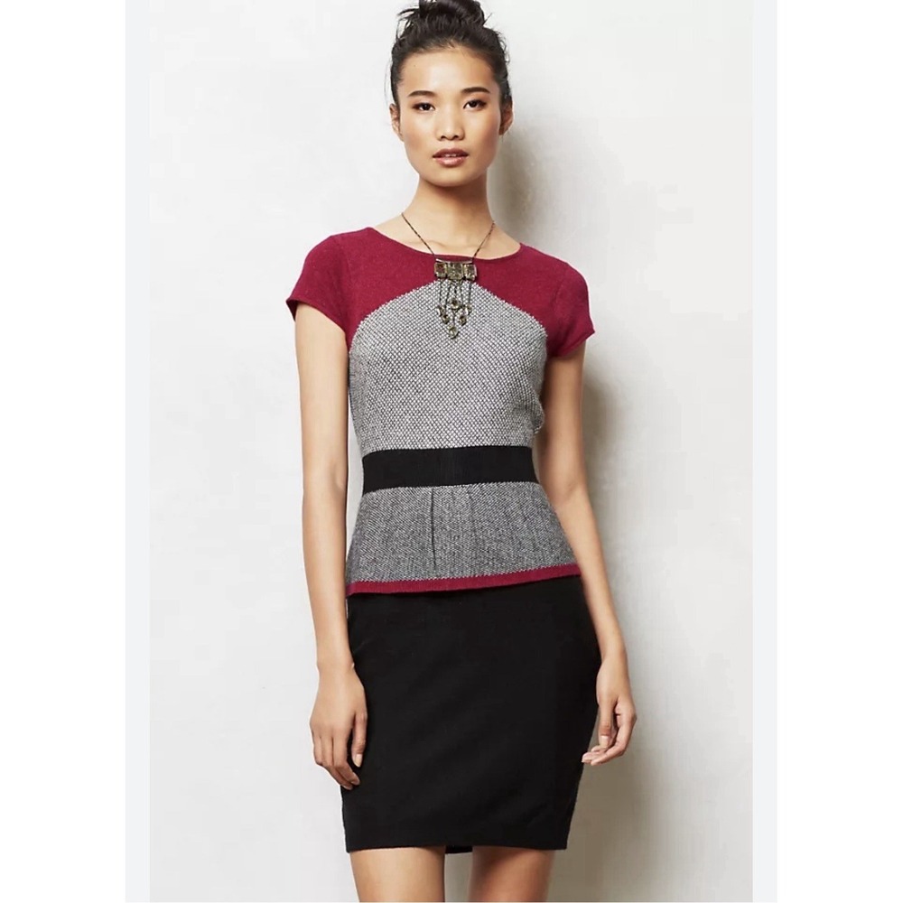 Anthropologie Sparrow Serena Sweater Dress Wool Cashmere Angora Rabbit LARGE